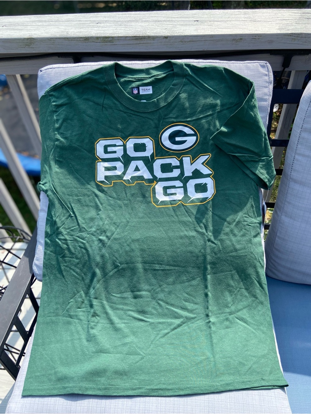 Green Team NFL 'Go Pack Go' Graphic Short Sleeve Tee